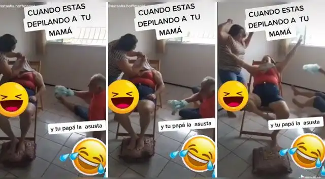 La escena ha provocado las risas de miles de usuarios en las redes.