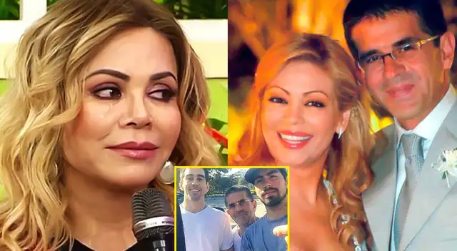 Javier Carmona agradeció a Gisela Valcárcel por su buena relación con Tadeo y Lucas.