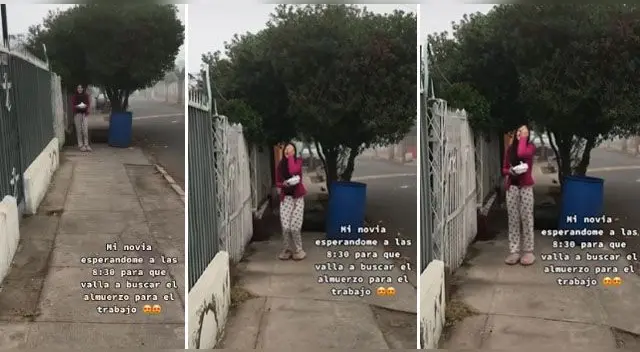 La particular escena se ha vuelto viral en redes. La particular escena se ha vuelto viral en redes.