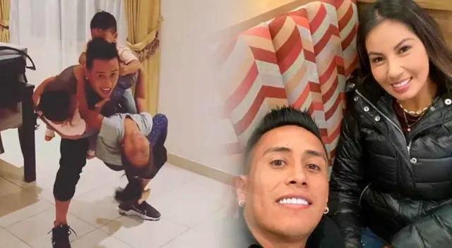 Christian Cueva y Pamela López celebran el cumpleaños de su hijo.