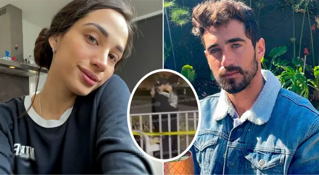 Valery Revello y Diego Rodríguez son captados besándose en concierto.