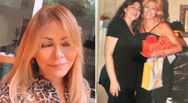 Gisela Valcárcel recuerda el fallecimiento de su hermana.