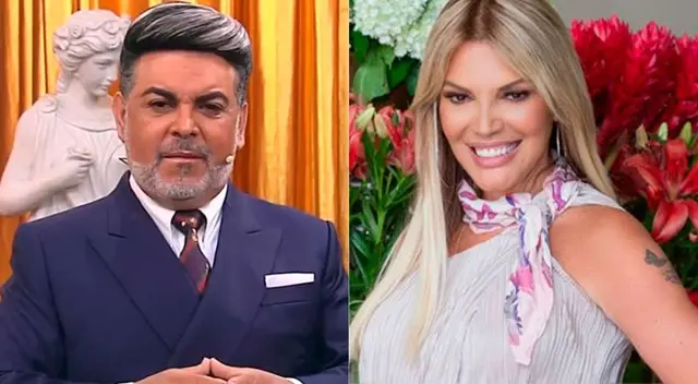 Andrés Hurtado se vacila de Jessica Newton en su programa Andrés Hurtado se vacila de Jessica Newton en su programa