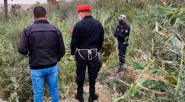 PNP sospecha que el cuerpo habría sido lanzado al canal de regadío hace tres meses
