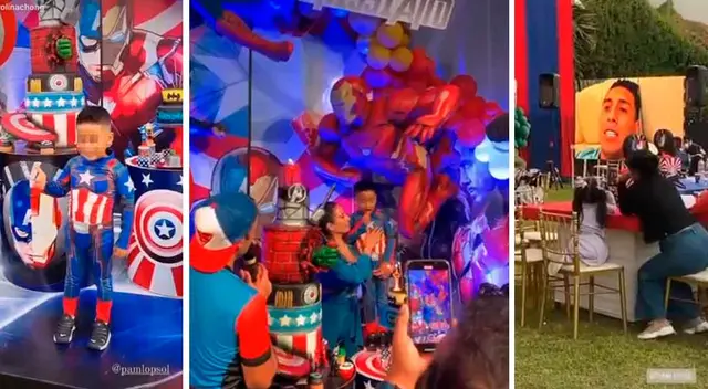 Christian Cueva y Pamela López no dejaron pasar los 4 años de su engreído.