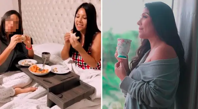 Tula Rodríguez recibió detalle en el Día de la Madre. Tula Rodríguez recibió detalle en el Día de la Madre.