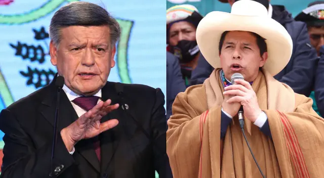 César Acuña aseguró que su universidad podría quitarle el titulo a Pedro Castillo. César Acuña aseguró que su universidad podría quitarle el titulo a Pedro Castillo.