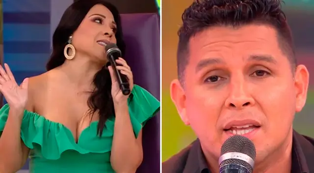 Tula Rodríguez furiosa por actitud de Néstor Villanueva.