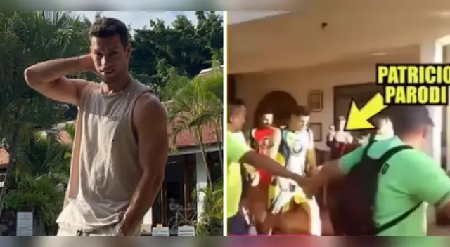 Patricio Parodi con bastante seguridad.