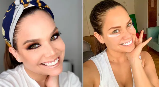 Andrea San Martín decidió aprender a maquillar profesionalmente.