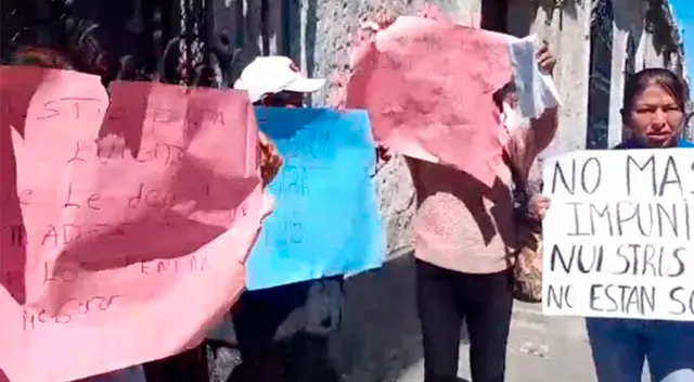 Familiares y amigos del menor ultrajado exigieron detener a los responsables. Familiares y amigos del menor ultrajado exigieron detener a los responsables.