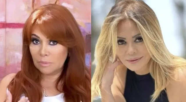 Magaly Medina arremete contra Gisela Valcárcel.