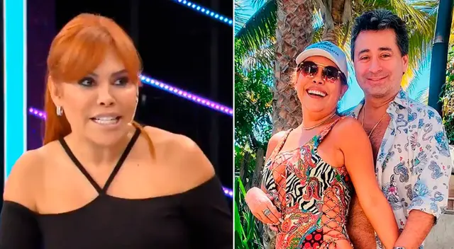 Magaly Medina comete infidencia de su esposo.