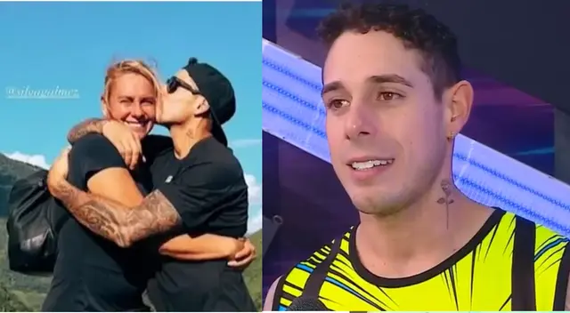 Hugo García feliz con el viaje que realiza su madre por Europa