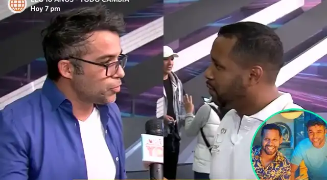 Edson Dávila estuvo en la presentación de su excompañero de AH, Renzo Schuller, como conductor de Esto es guerra, y no pudo con su genio al pedirle trabajo. Edson Dávila estuvo en la presentación de su excompañero de AH, Renzo Schuller, como conductor de Esto es guerra, y no pudo con su genio al pedirle trabajo.
