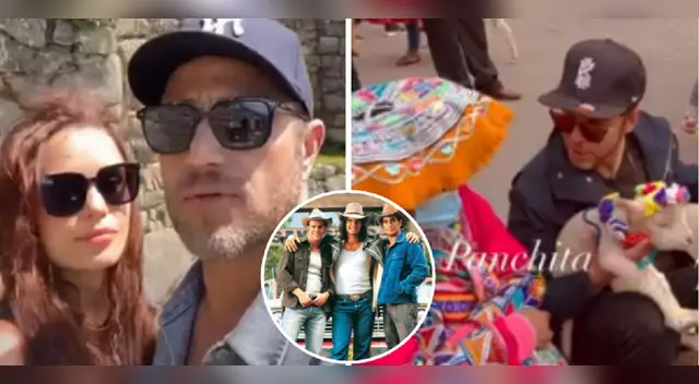 Actores de 'Pasión de Gavilanes' en Machu Picchu.