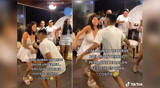 El video es viral en TikTok.