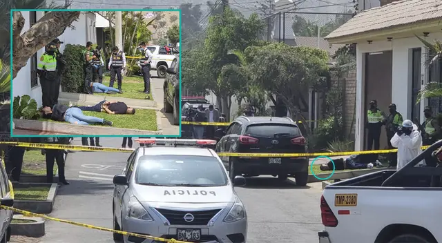 Policías frustran el robo armado a un inmueble en La Molina. Policías frustran el robo armado a un inmueble en La Molina.