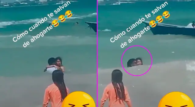 La escena no tardó en viralizarse en redes sociales. La escena no tardó en viralizarse en redes sociales.