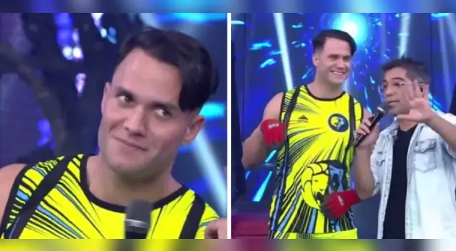 Fabio Agostini vuelve a contar chiste en EEG. Fabio Agostini vuelve a contar chiste en EEG.