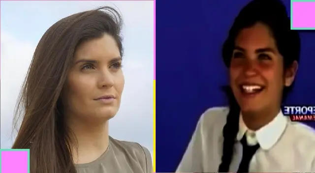 Así fue la primera incursión como actriz de Nataniel Sánchez.