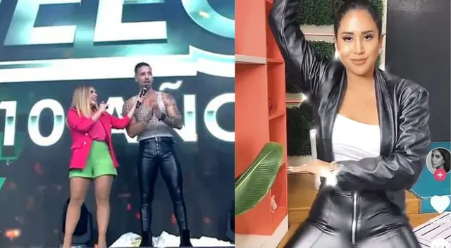 Anthony Aranda habría usado el pantalón de Melissa Paredes en su regreso a EEG. Anthony Aranda habría usado el pantalón de Melissa Paredes en su regreso a EEG.