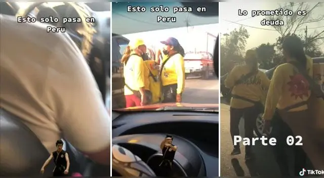 El video no tardó en volverse viral.