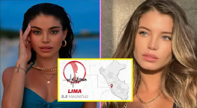 Flavia Laos cuenta cómo reaccionó ante temblor en Lima.