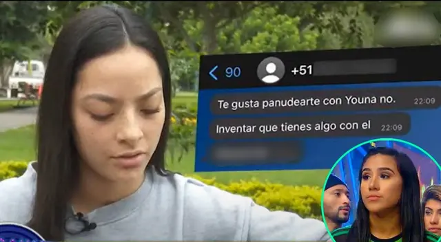 Jorka Otoya se mostró mortificada por las amenazas que le habría mandado Samahara Lobatón.