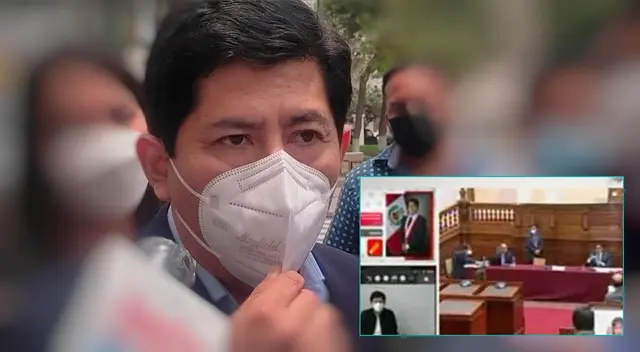 Zamir Villaverde decidió no hablar más frente a la Comisión de Fiscalización y Contraloría.