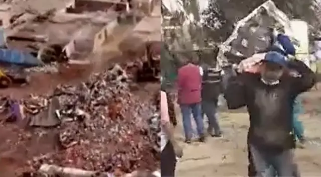 Carabayllo: desalojan a familias que ocupaban la avenida Universitaria [VIDEO]