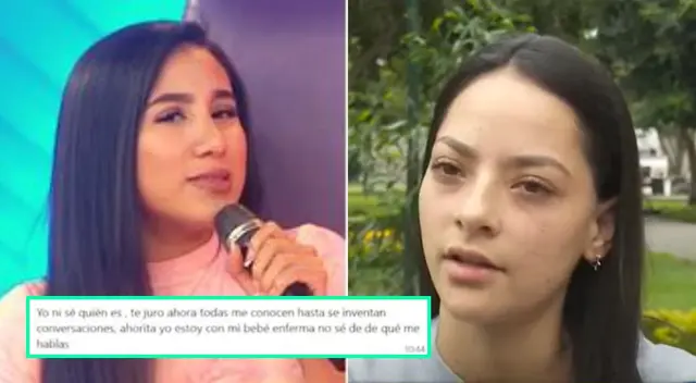 Samahara Lobatón se hizo la desentendida con la denuncia de la amiga de Youna.