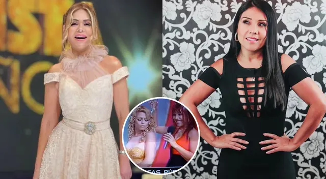 Tula Rodríguez y Gisela Valcárcel trabajaron juntas en el 2001.