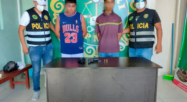 Los detenidos fueron trasladados a la sede policial