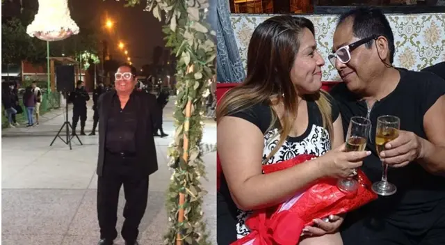 Hernán Condori se casó después de 30 años de relación