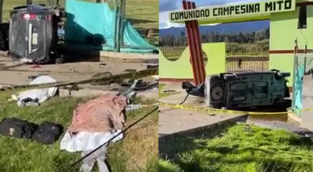 Trabajadores del INPE fallecieron en accidente vehicular. Trabajadores del INPE fallecieron en accidente vehicular.