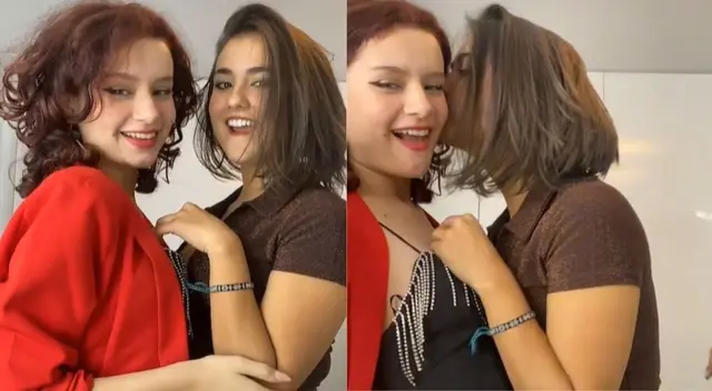 Merly Morello y su mejor amiga en TikTok
