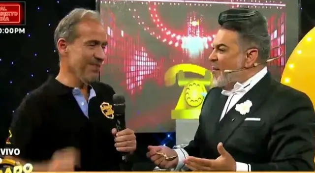 Andrés Hurtado cuadró a su productor, otra vez Andrés Hurtado cuadró a su productor, otra vez