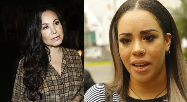 Janet Barboza no apoya actitud de Mirela Paz.