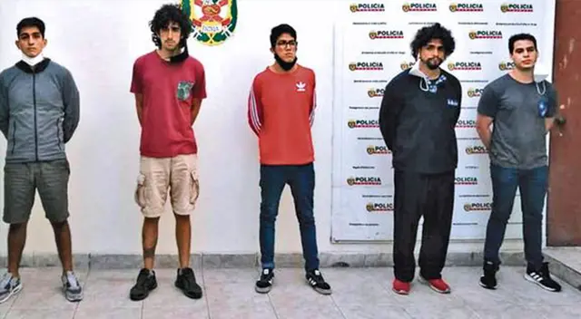 Sujetos tendrán que pagar una reparación civil de 100 mil soles Sujetos tendrán que pagar una reparación civil de 100 mil soles