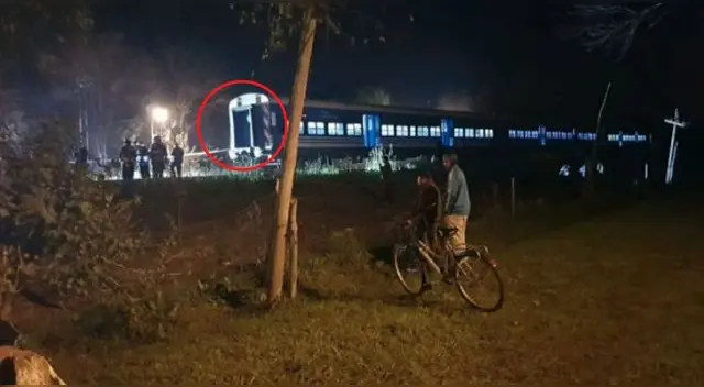 El hecho sucedió en horas de la noche cuando los pequeños jugaban cerca a las estaciones del tren.