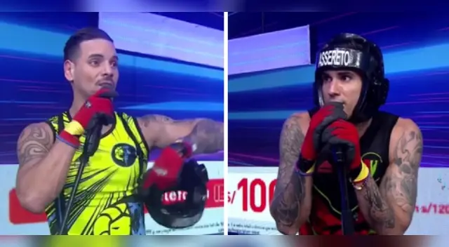 Gino Assereto y Anthony Aranda se enfrentan. Gino Assereto y Anthony Aranda se enfrentan.