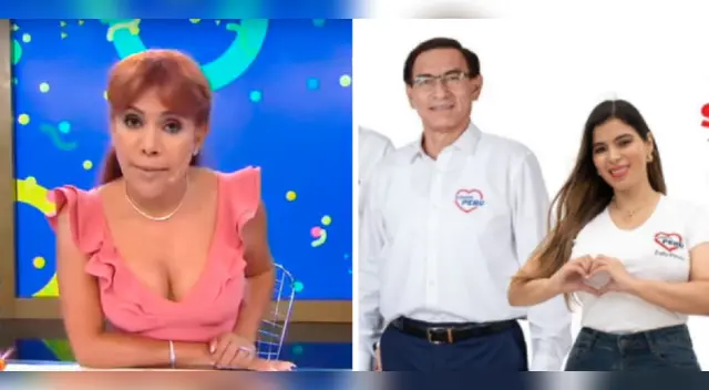 Magaly habla sobre ampay a Martín Vizcarra.