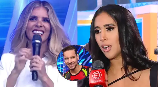 Melissa Paredes le envía mensaje a Johanna San Miguel.