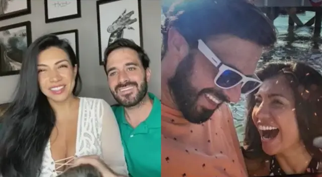 Diana Sánchez y Dan Patrick enlazaron desde EE.UU. y contaron de su romance.