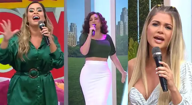 Brunella Horna reconoció que a veces tiene celos sin sentido con Richard Acuña, y Janet Barboza bromeó al respecto, metiendo a Ethel Pozo en sus declaraciones. Brunella Horna reconoció que a veces tiene celos sin sentido con Richard Acuña, y Janet Barboza bromeó al respecto, metiendo a Ethel Pozo en sus declaraciones.