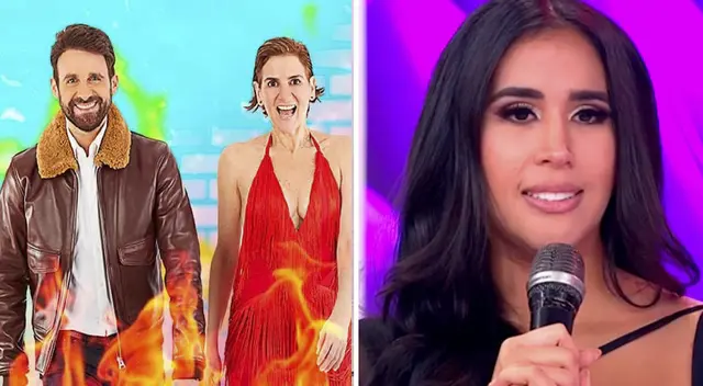 Los conductores de Amor y fuego trolearon a Melissa Paredes.