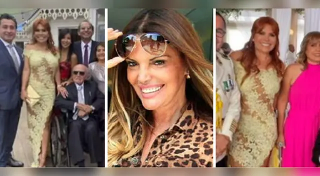 Jessica Newton opina sobre vestido de Magaly.