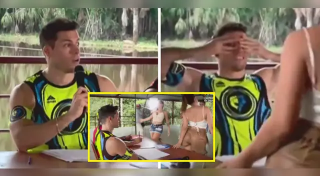 Patricio Parodi en casting de EEG.