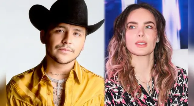 Christian Nodal y Belinda terminaron su compromiso. Foto: GLR
